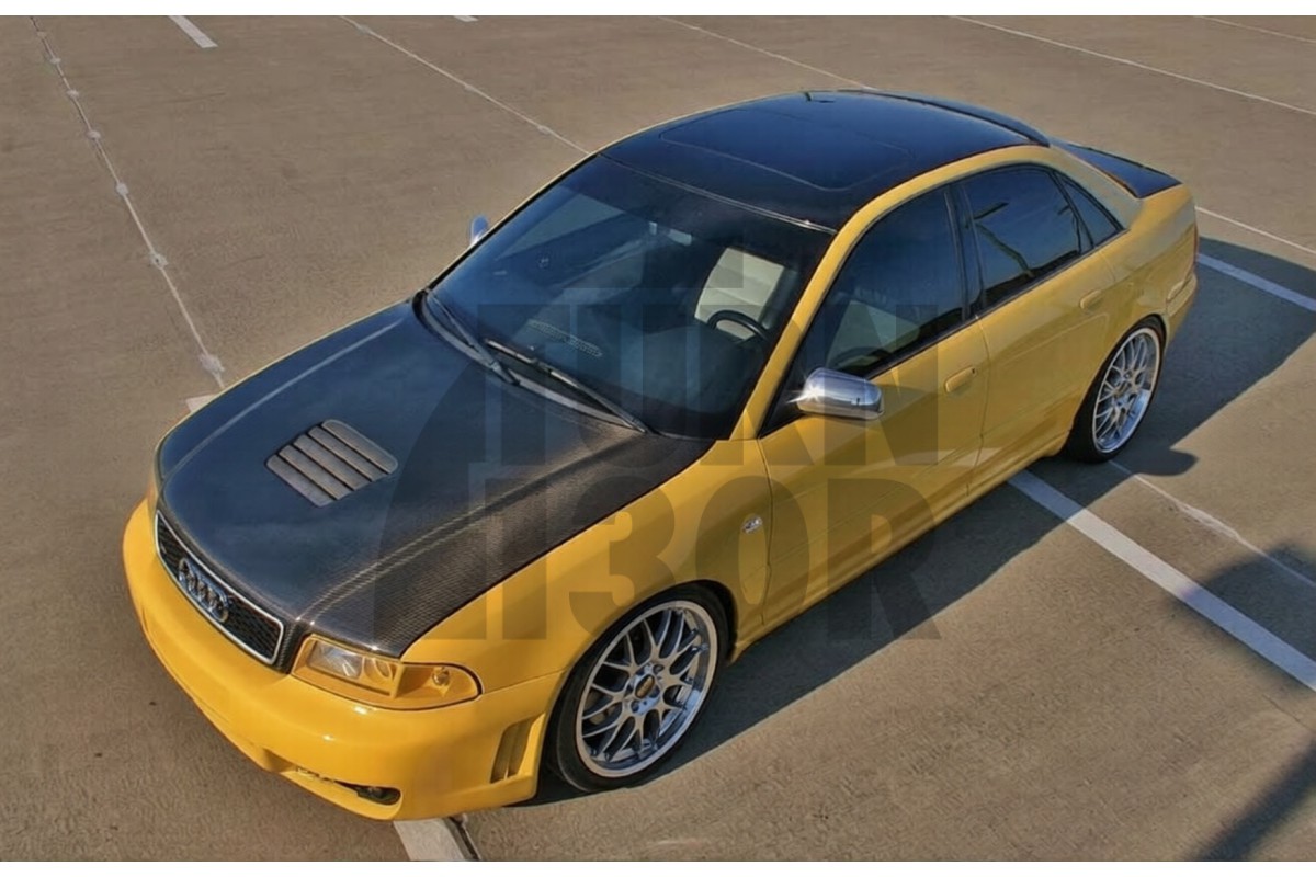 Seibon OEM Carbon Fiber Hood for Audi S4 B5 & RS4 B5 Seibon OEM Carbon Fiber Hood for Audi S4 B5 & RS4 B5