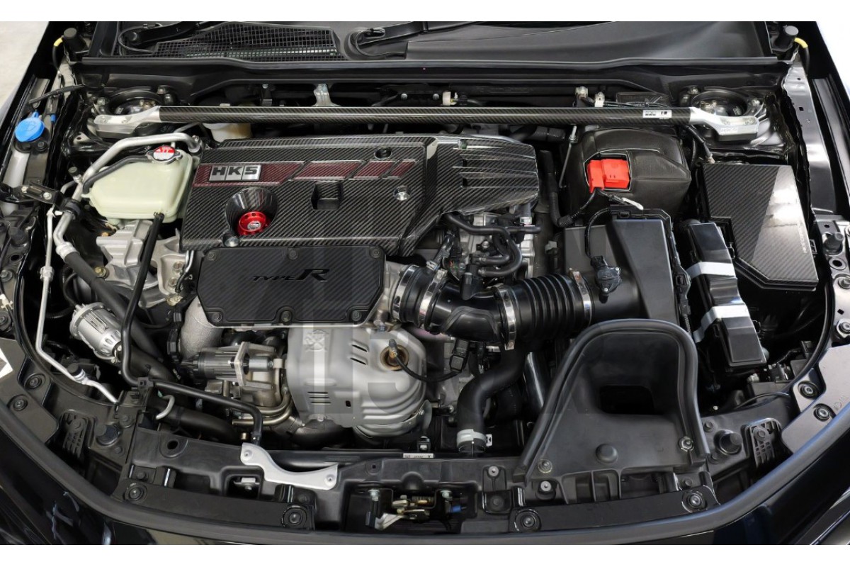 HKS Carbon Fiber Fuse Box Cover for Honda Civic Type R FL5 HKS Carbon Fiber Fuse Box Cover for Honda Civic Type R FL5