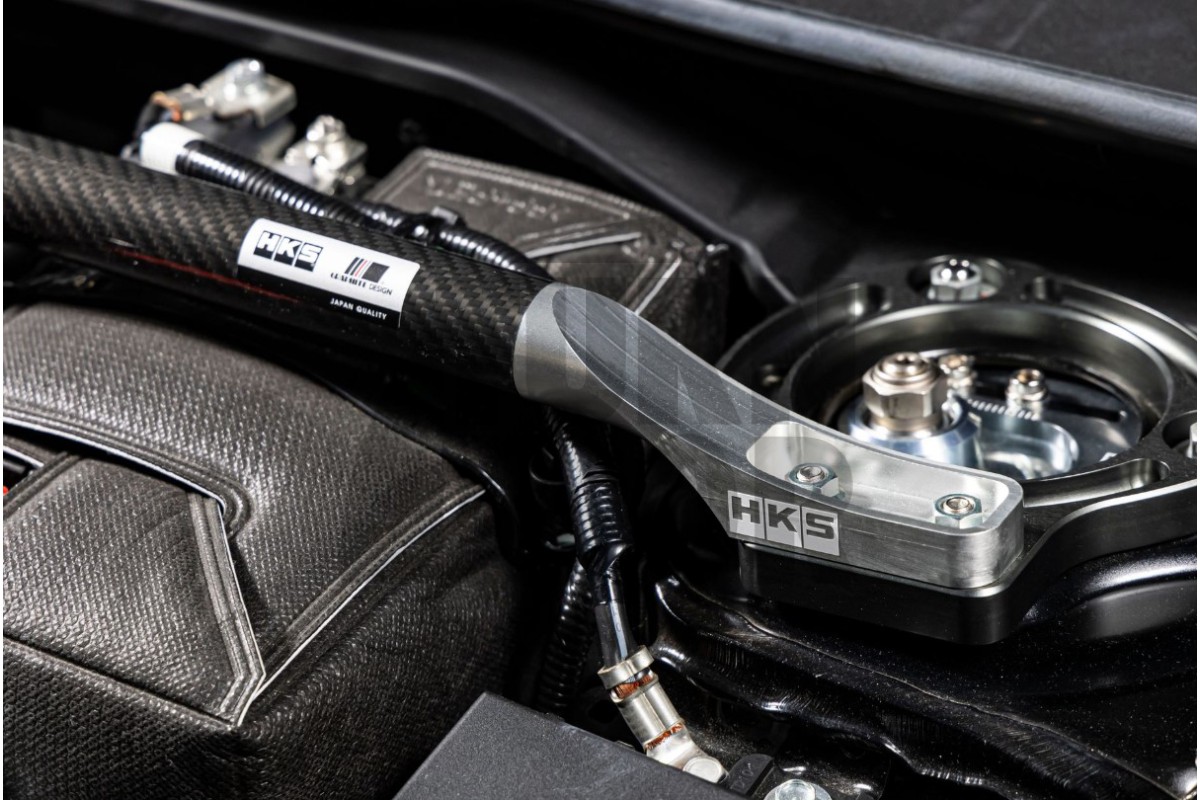 HKS Carbon Fiber Strut Tower Brace for Honda Civic Type R FL5 HKS Carbon Fiber Strut Tower Brace for Honda Civic Type R FL5