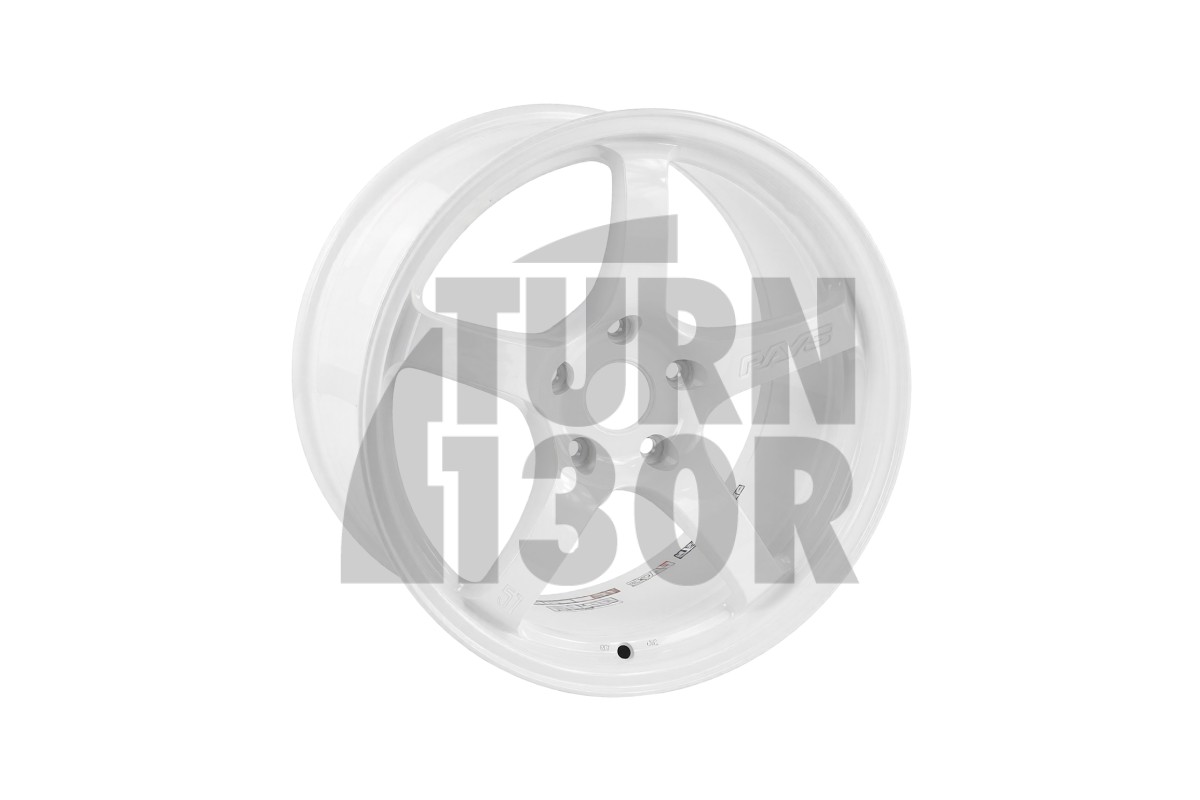 Rays Gram Lights 57CR Wheel 18x9.5 - 5x120 ET38 / White Rays Gram Lights 57CR Wheel 18x9.5 - 5x120 ET38 / White