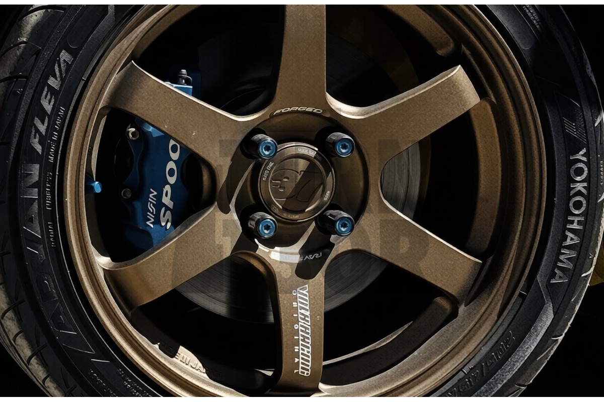 Rays Formula Wheels Nuts 12x125 - 12x150 - 14x150 in Red, Blue & Black