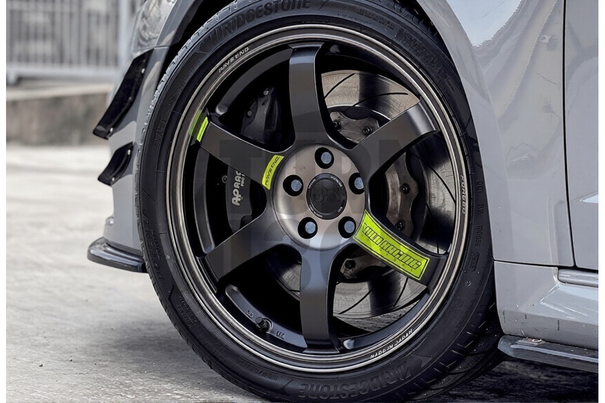 Rays Volk Racing TE37 SL Saga M-SPEC Wheel 18x9.5 - 5x112 ET20 / Black Rays Volk Racing TE37 SL Saga M-SPEC Wheel 18x9.5 - 5x112 ET20 / Black