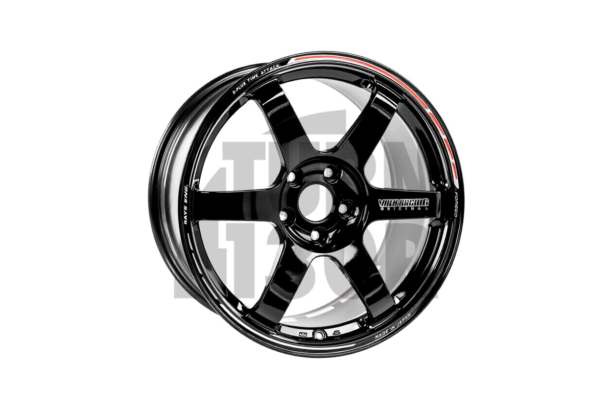 Rays Volk Racing TE37 Saga S-Plus TA Wheel 18x9.5 - 5x114.3 ET39 / Black Rays Volk Racing TE37 Saga S-Plus TA Wheel 18x9.5 - 5x114.3 ET39 / Black
