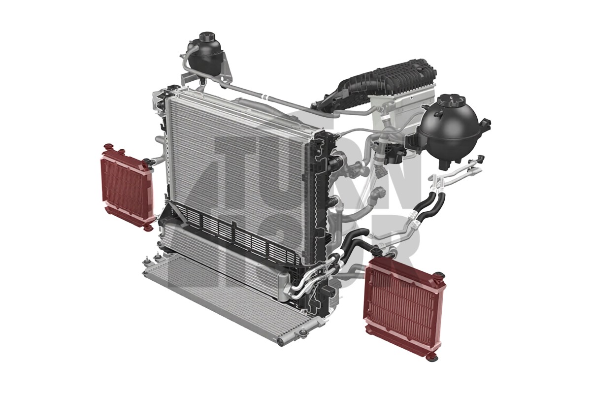 CSF Race Auxiliary Radiator for BMW M3 G80 - M4 G8x & M2 G87 CSF Race Auxiliary Radiator for BMW M3 G80 - M4 G8x & M2 G87