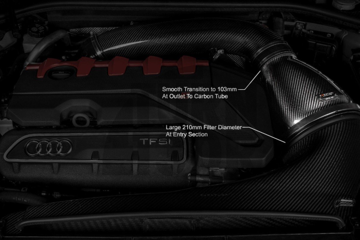 Eventuri Carbon Fiber Intake for RSQ3 F3 Eventuri Carbon Fiber Intake for RSQ3 F3