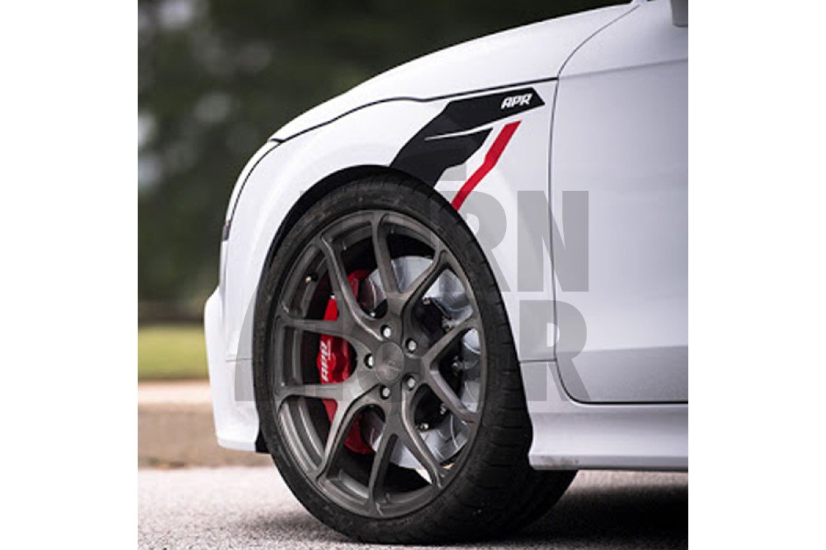 Sideburns Fender Decals Black / Red APR