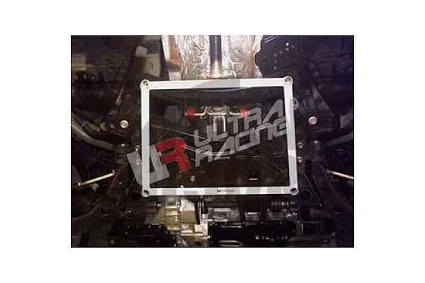 Ultra Racing 4 Point Front Subframe Brace Mazda 3 MPS 