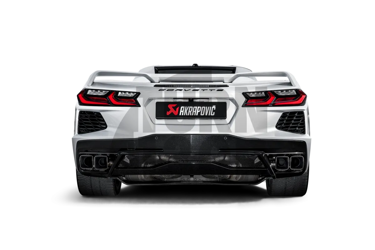 Akrapovic Slip-On Line (Titanium) for Corvette Stingray (C8)