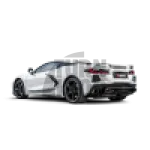 Akrapovic Slip-On Line (Titanium) for Corvette Stingray (C8)